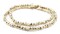 The Bead Chest Gold Rounded Nugget Beads 6mm, Full Strand of Quality Metal Spacers for DIY Jewelry Design